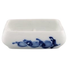 Small Royal Copenhagen Blue Flower Salt and Pepper Bowl, Model Number 10/8150