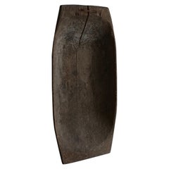 Piccola ciotola rustica in legno intagliato #7, anni '30