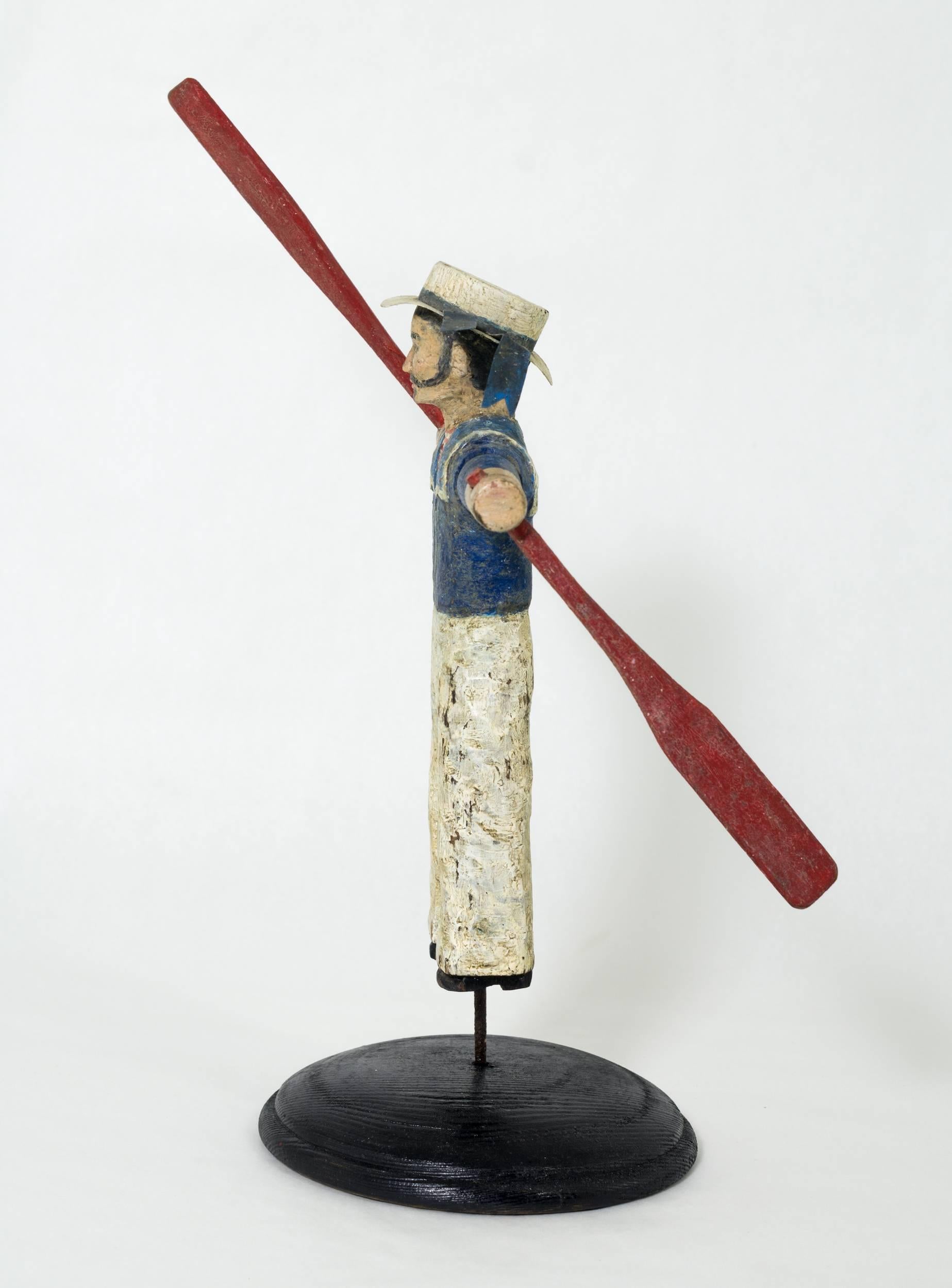 Pequeño molinete marinero, hacia 1930-1940 Arte popular en venta