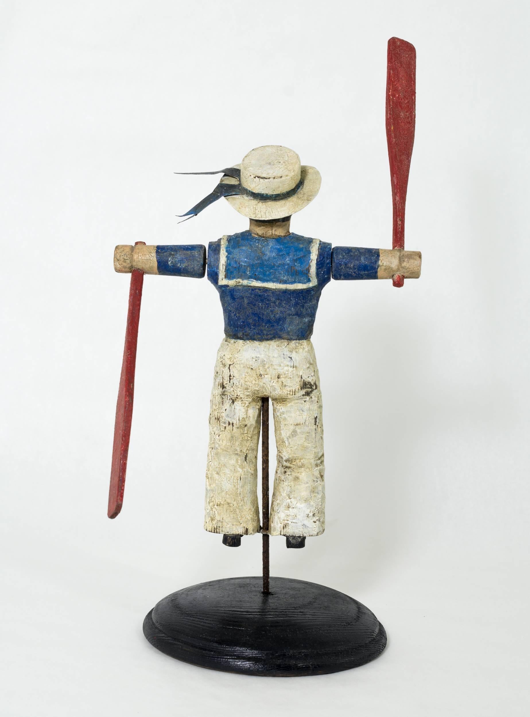 Pequeño molinete marinero, hacia 1930-1940 Estadounidense en venta