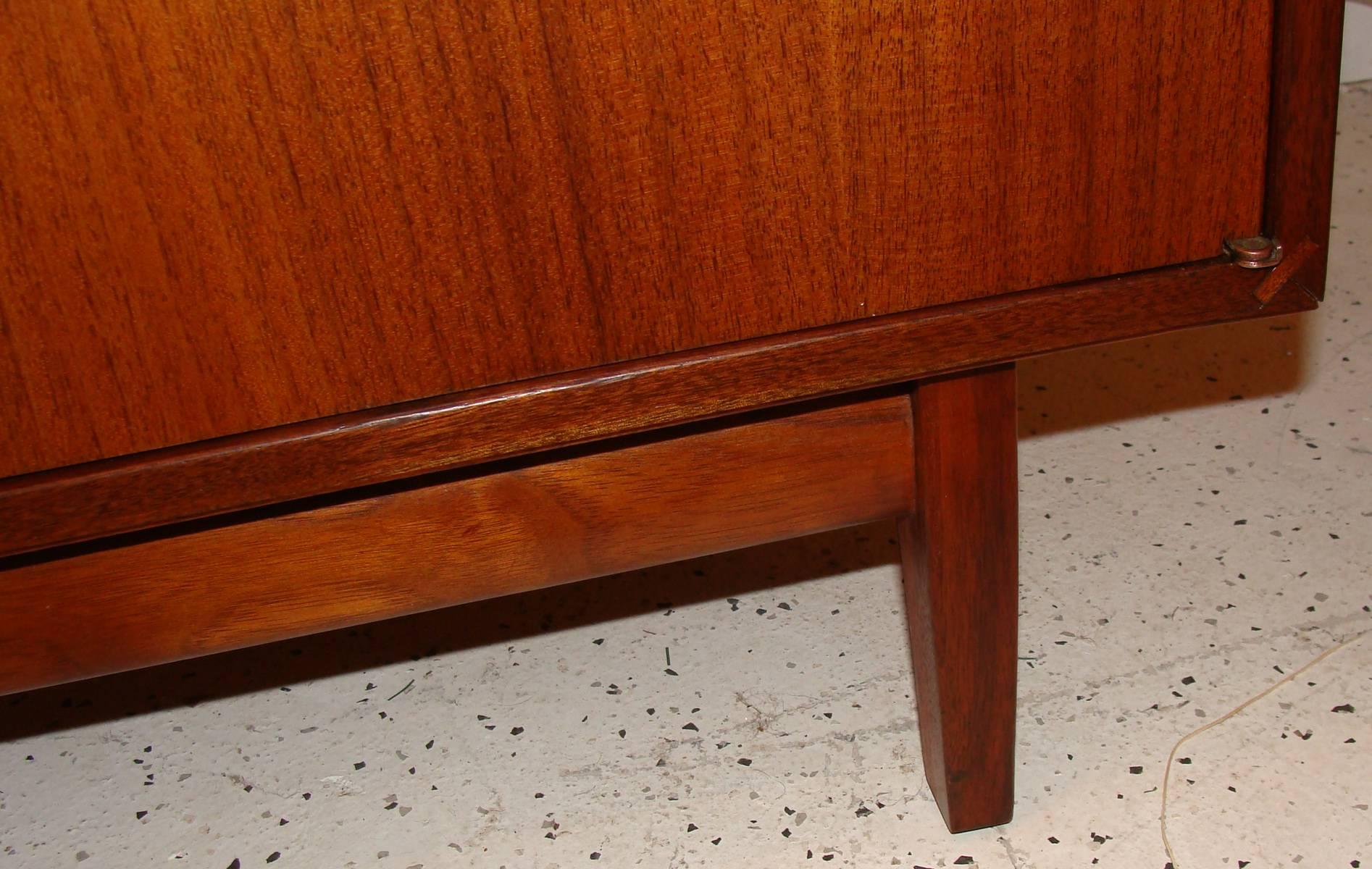 Small-Scale Danish Teak Credenza 1