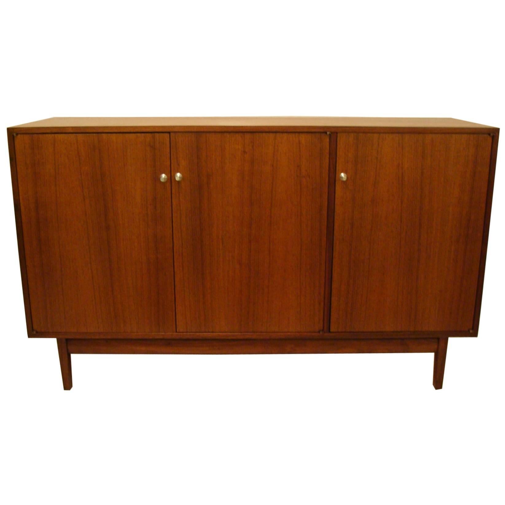 Small-Scale Danish Teak Credenza