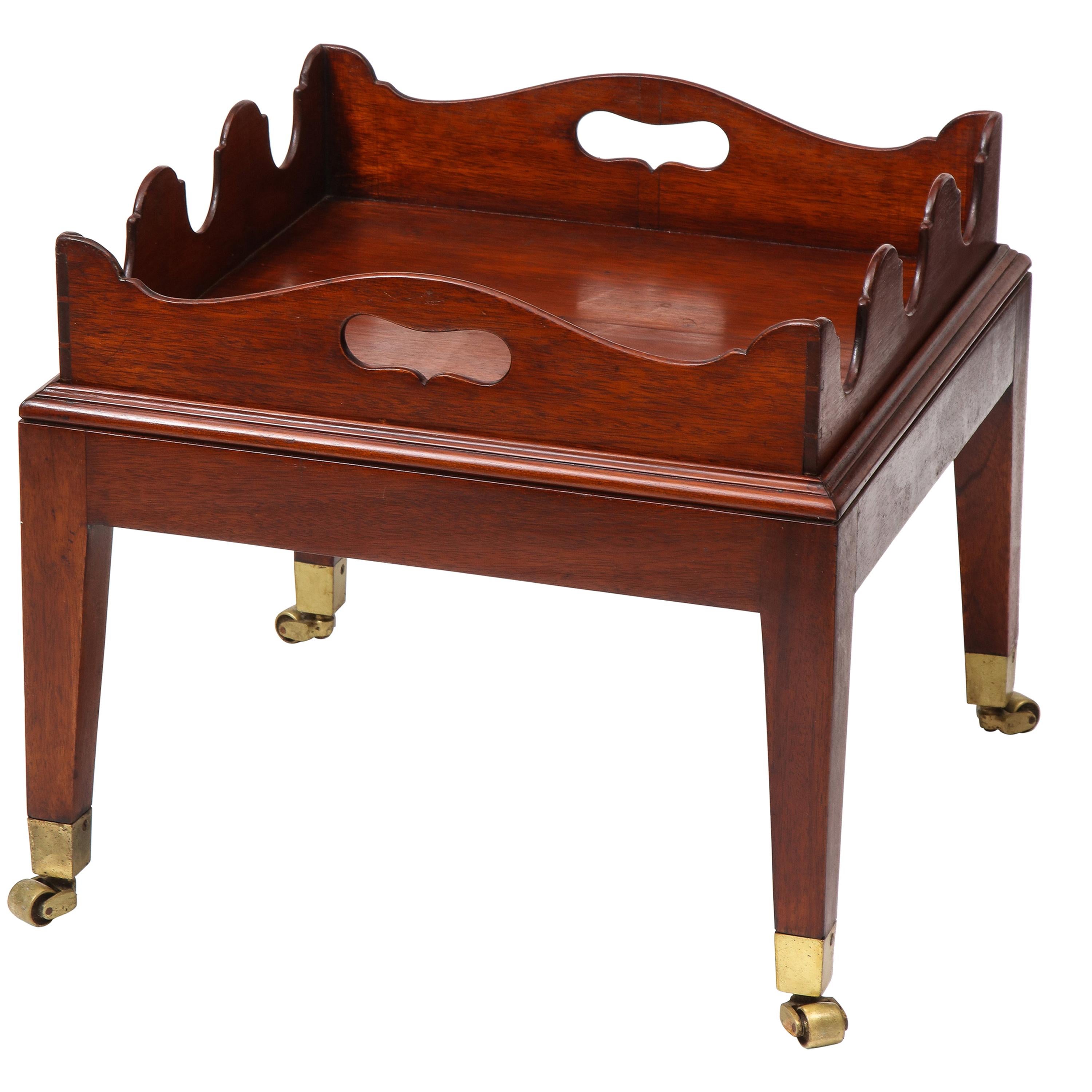 Small-Scale Georgian Style Mahogany Low Table
