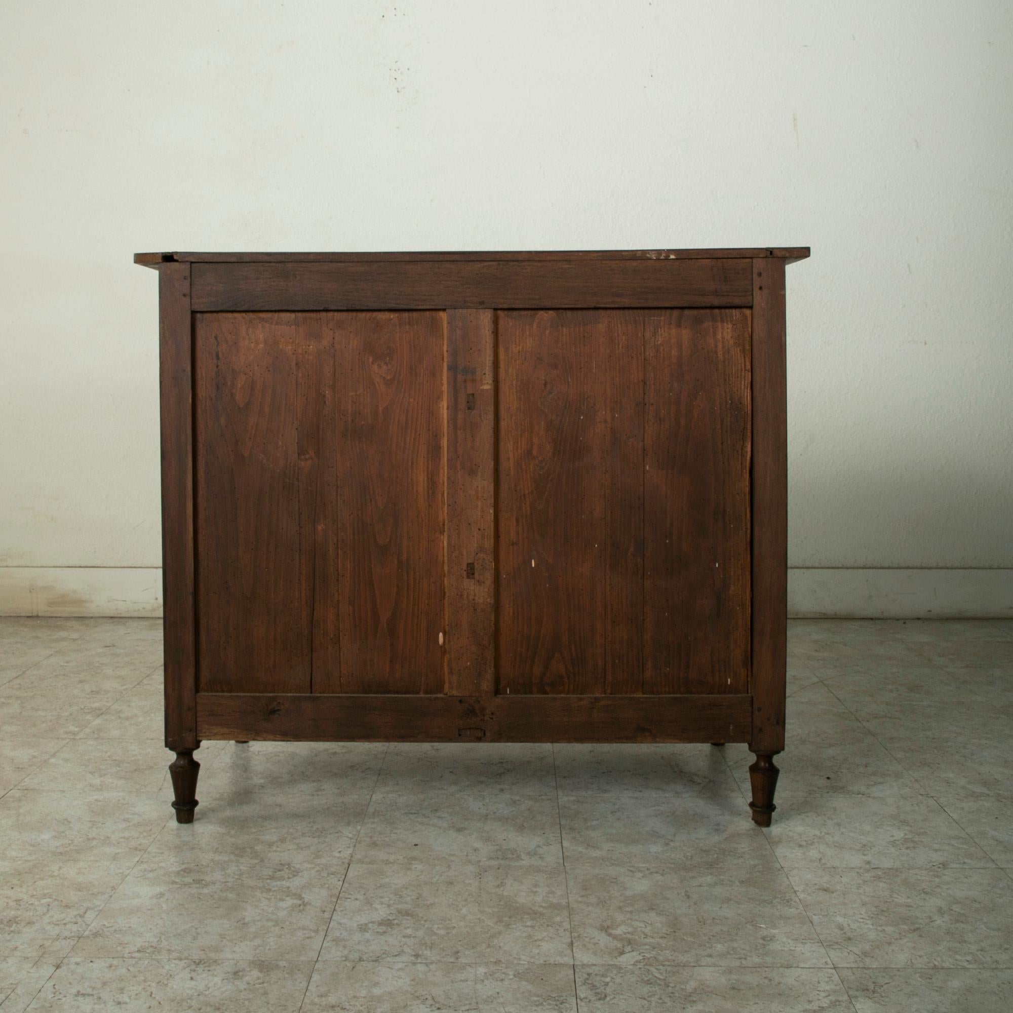 Small Scale Late 18th Century French Louis XVI Period Walnut Commode or Chest 1