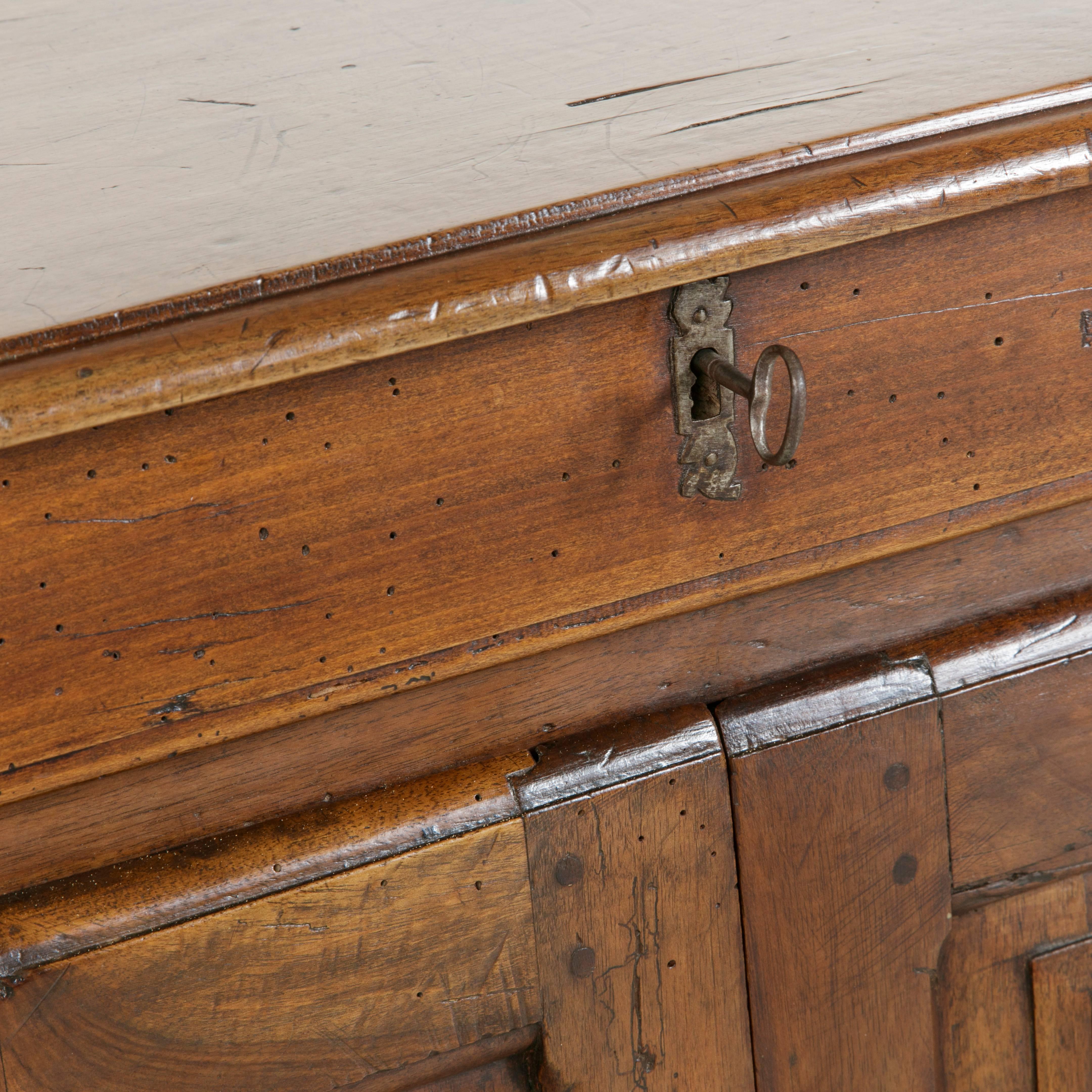 Small-Scale Late 18th Century French Walnut Cabinet or Nightstand 4