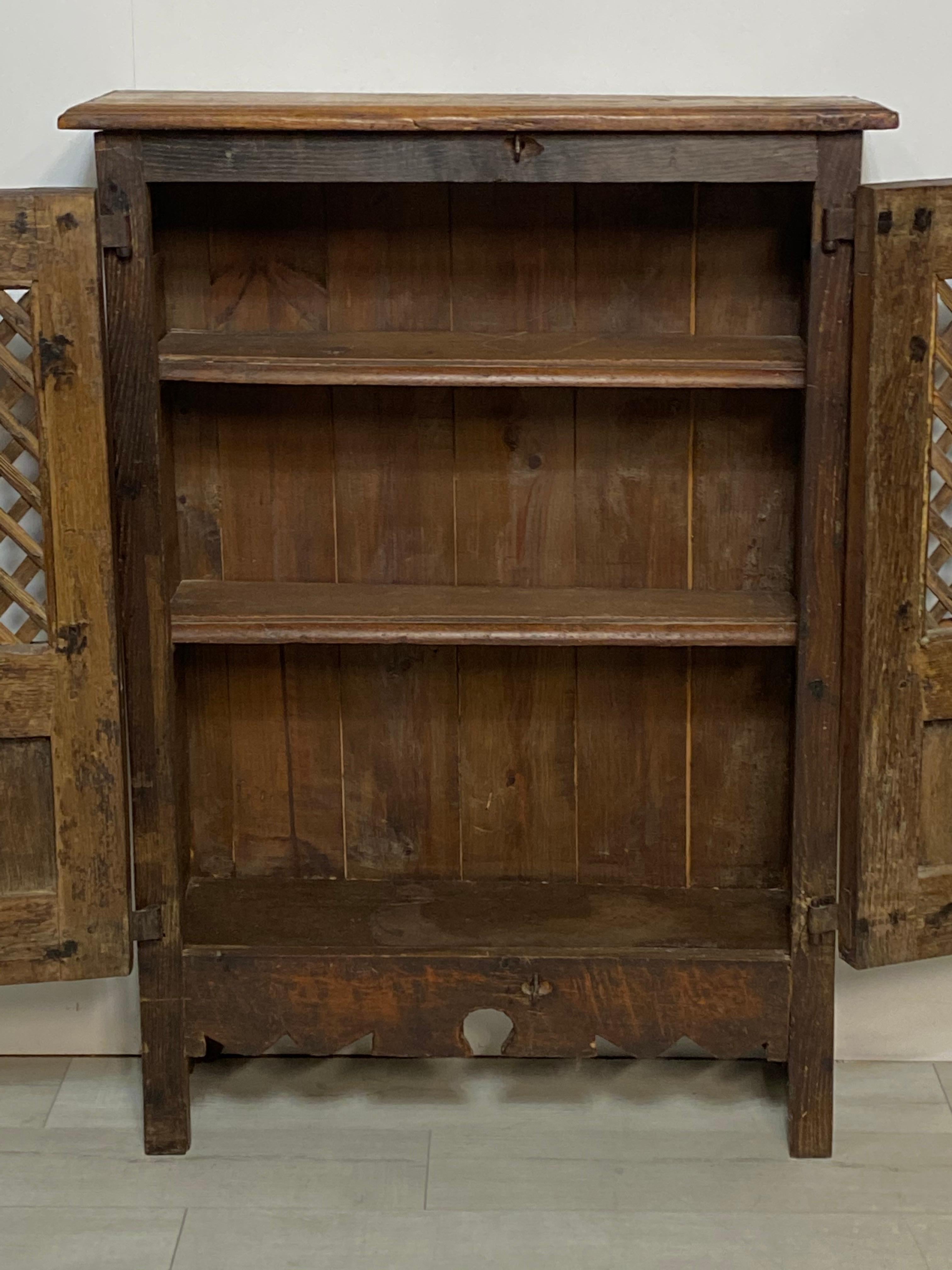 small wooden cabinet