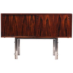 Small Scandinavian Rosewood Sideboard, circa 1960