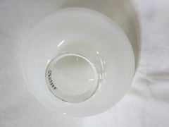 Small Schoolhouse Bell Shape Ceiling Glass Globe Pendant