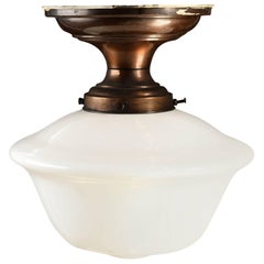 Small Schoolhouse Flush Mount