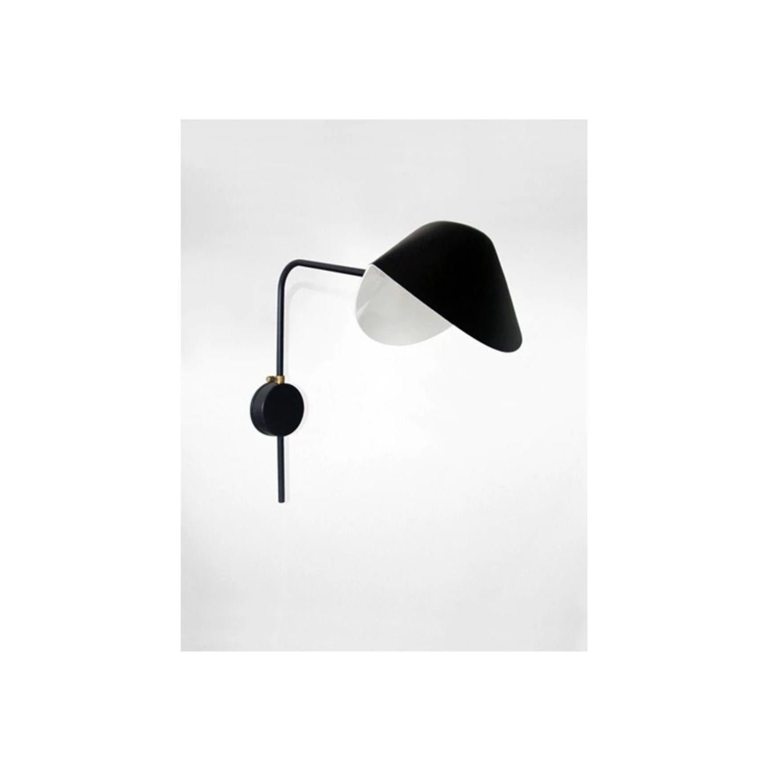 Post-Modern Small Sconce Antony by Serge Mouille For Sale