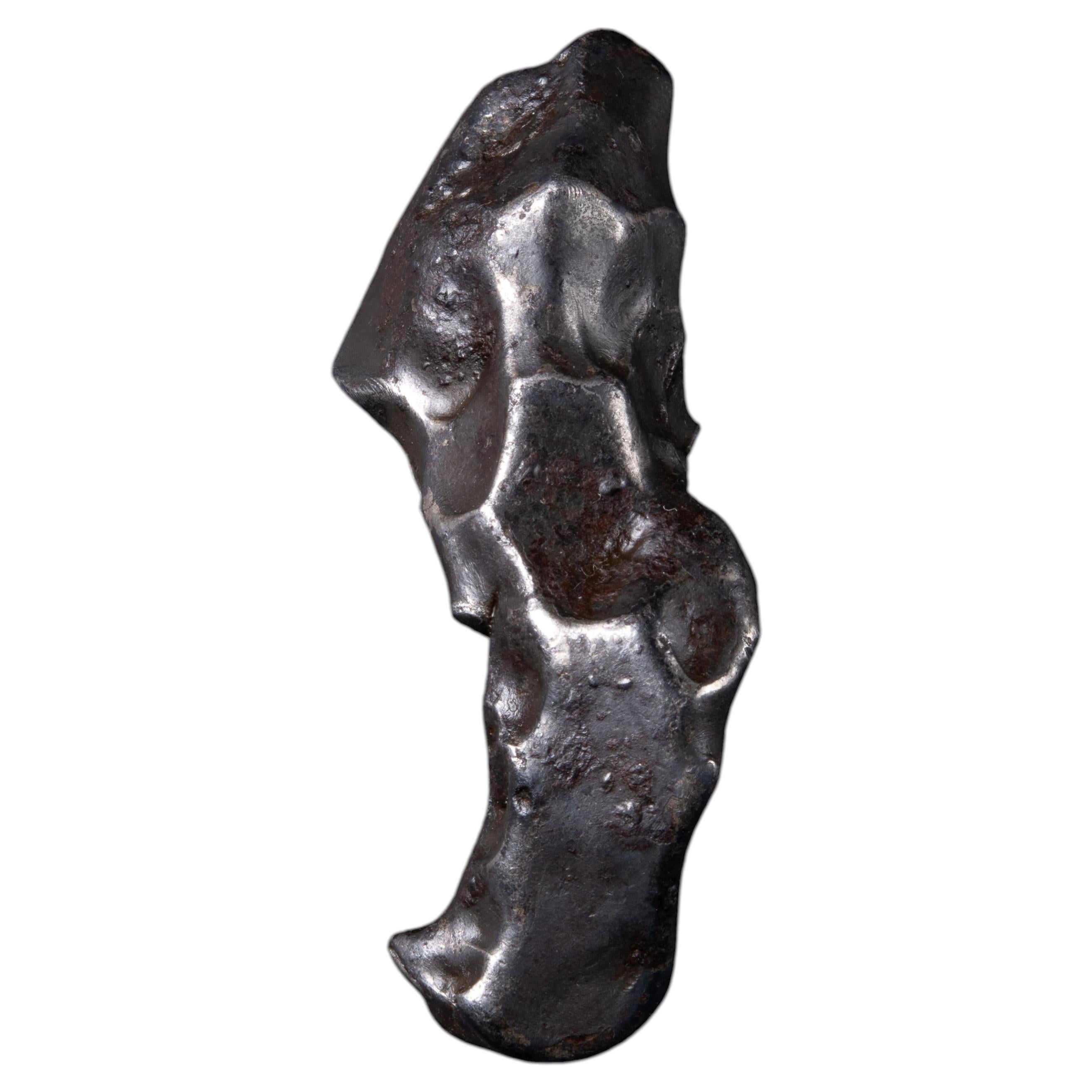 Small Sculptural Iron Meteorite Fragment from the 1947 Sikhote-Alin Fall For Sale