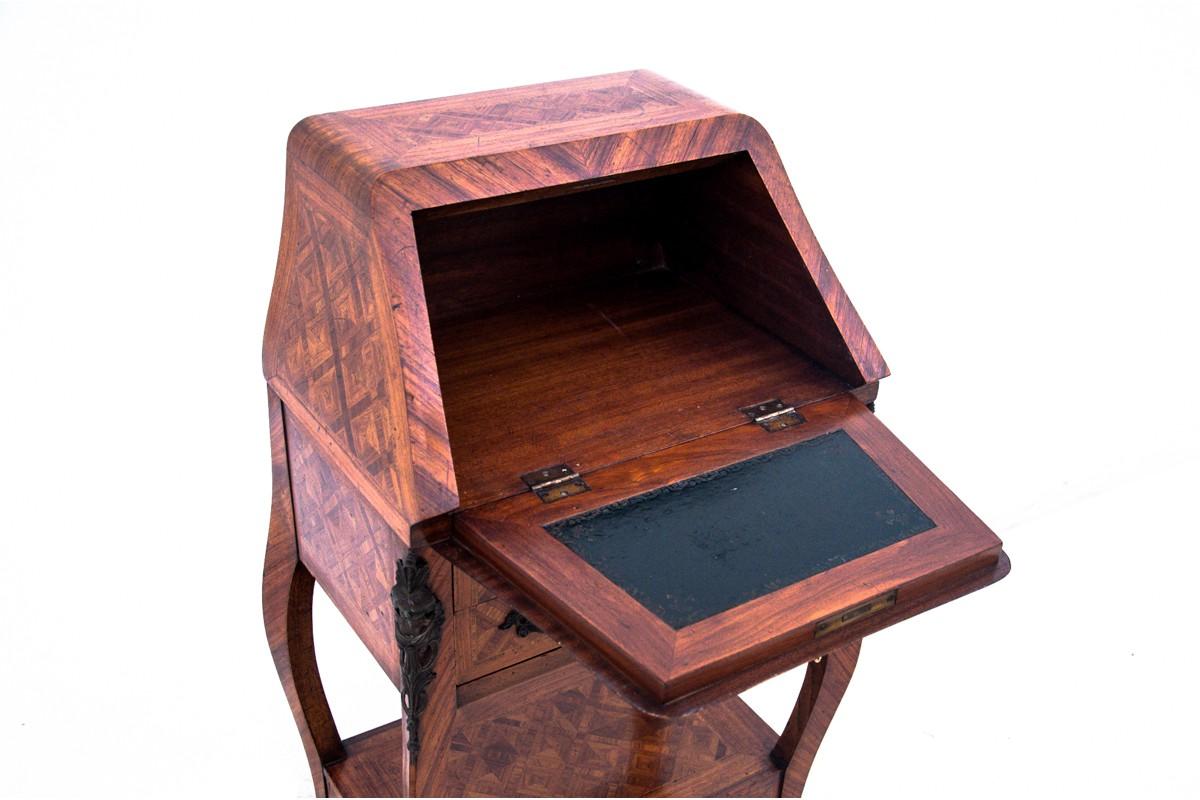 small wood secretary desk
