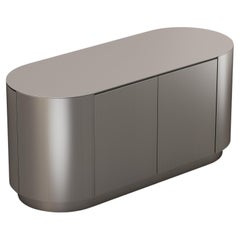 Small Semplice Steel and Oak Kitchen Island by Caia Leifsdotter