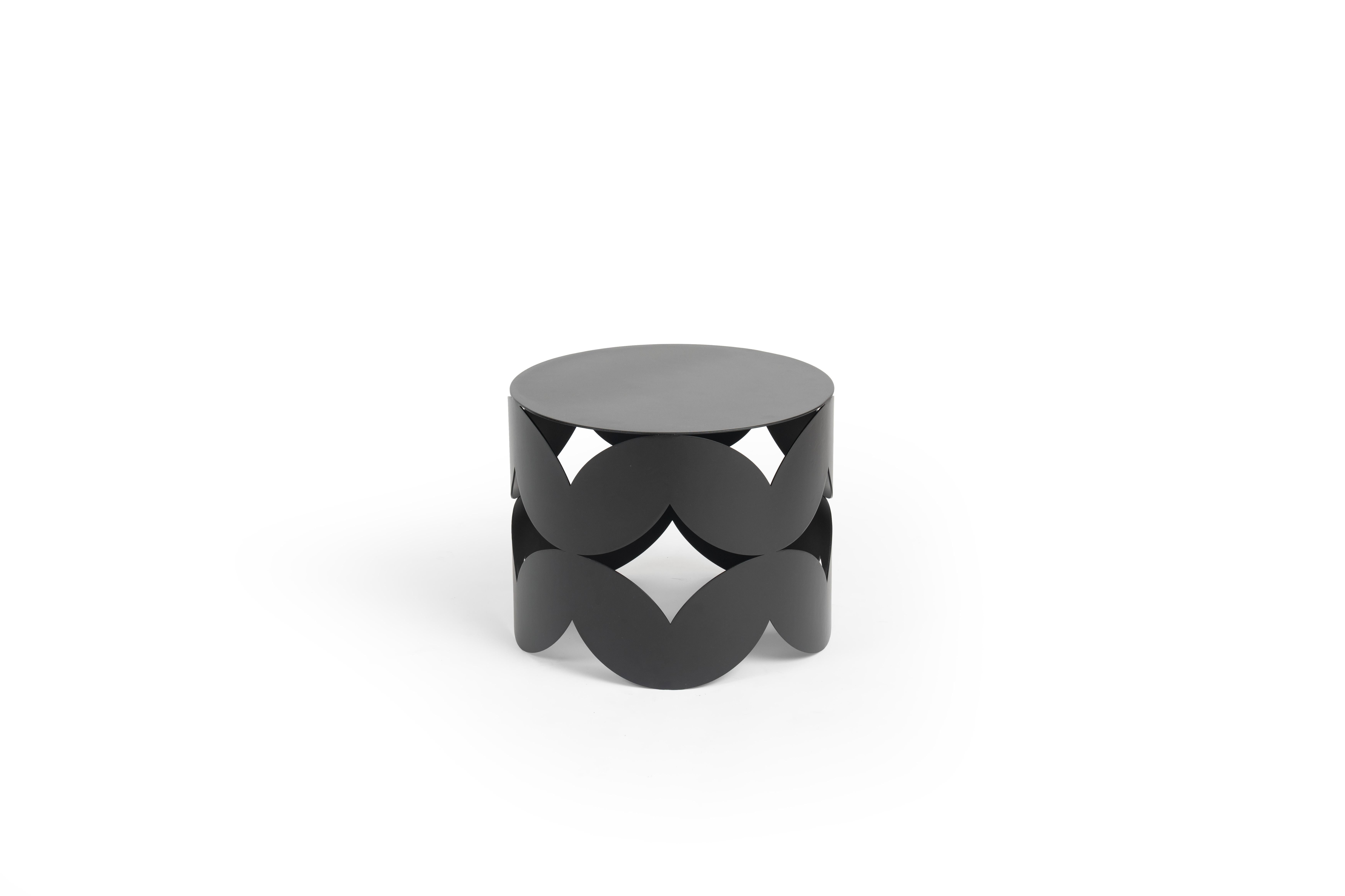 Post-Modern Small Serpentine Coffee Table by RALPH M For Sale