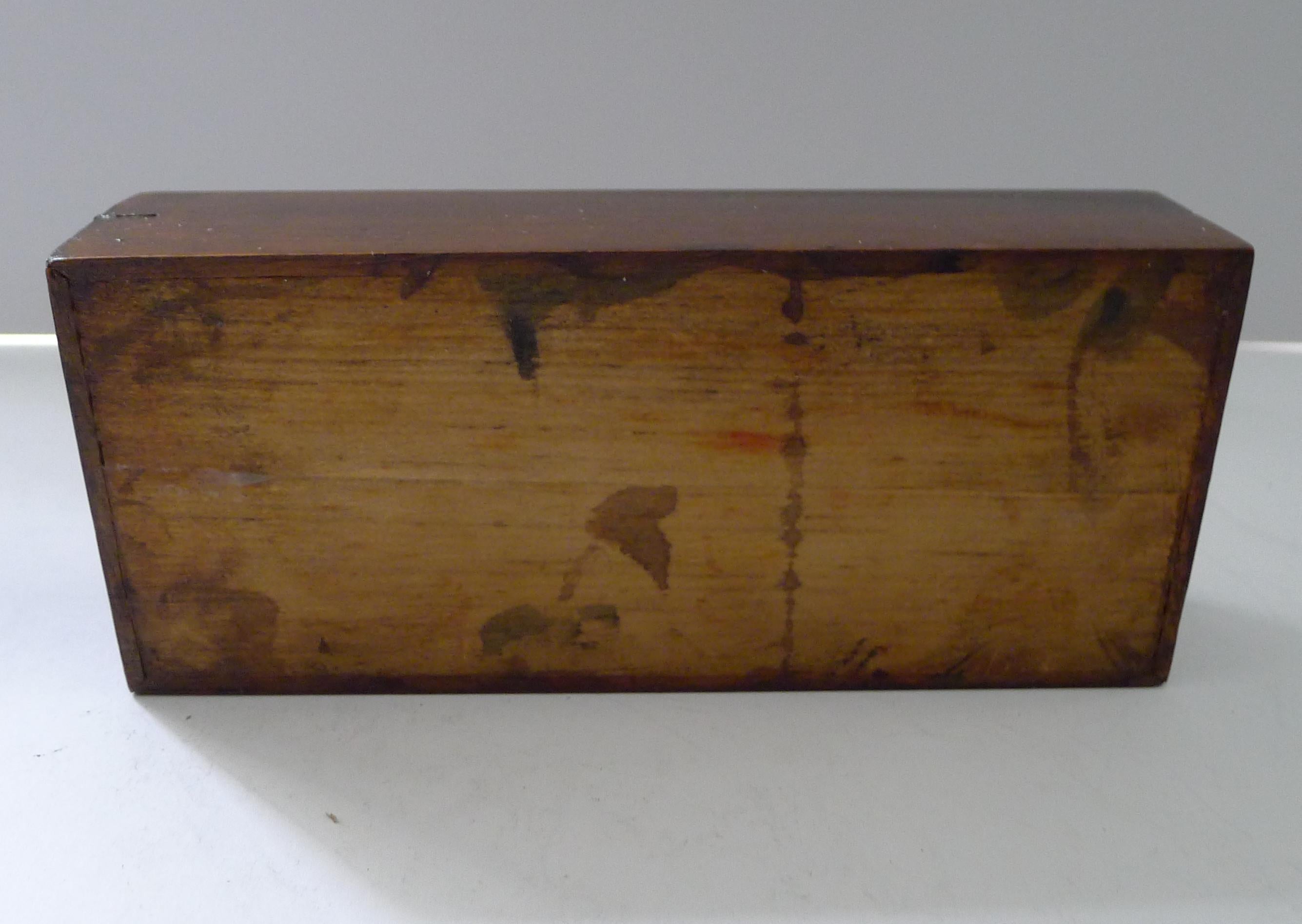 Pequeño Juego Antiguo Damas / Backgammon Contadores Británico en venta