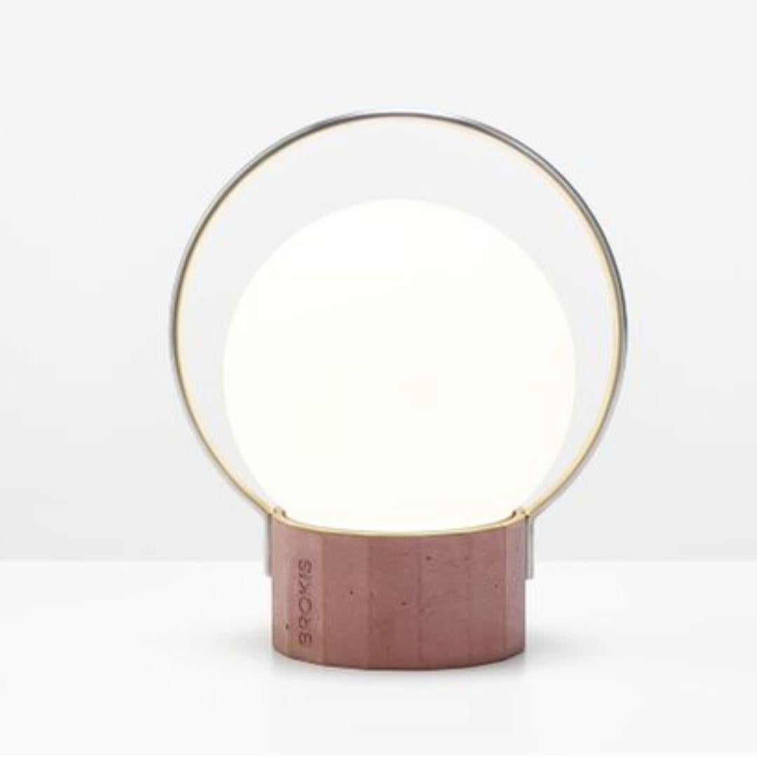 Recycelbare Tischlampe „Sfera“ aus mundgeblasenem Glas von Brokis im Angebot 7