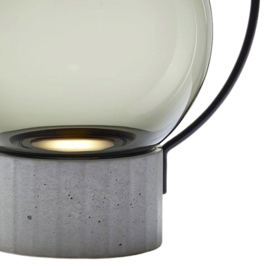 Recycelbare Tischlampe „Sfera“ aus mundgeblasenem Glas von Brokis (Tschechisch) im Angebot