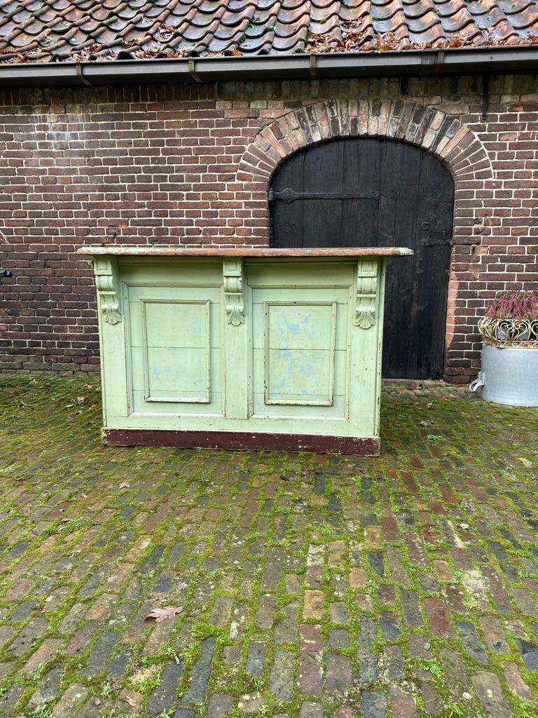 French Small Shop Counter / Bar, 1930's, France For Sale