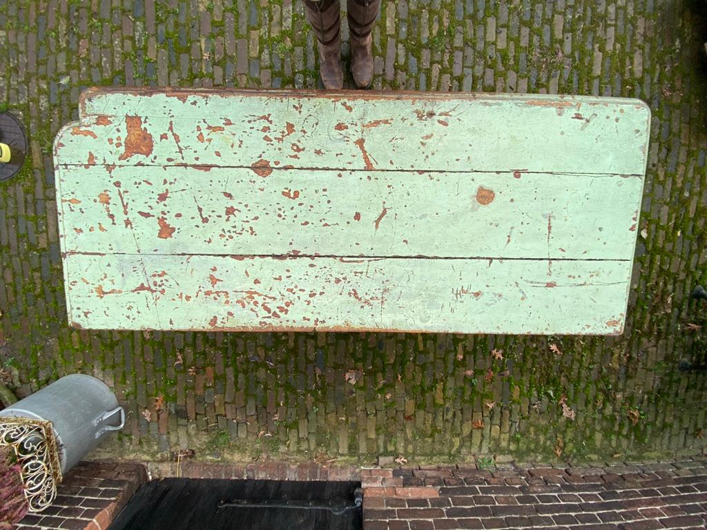 Small Shop Counter / Bar, 1930's, France In Distressed Condition For Sale In Achterveld, NL