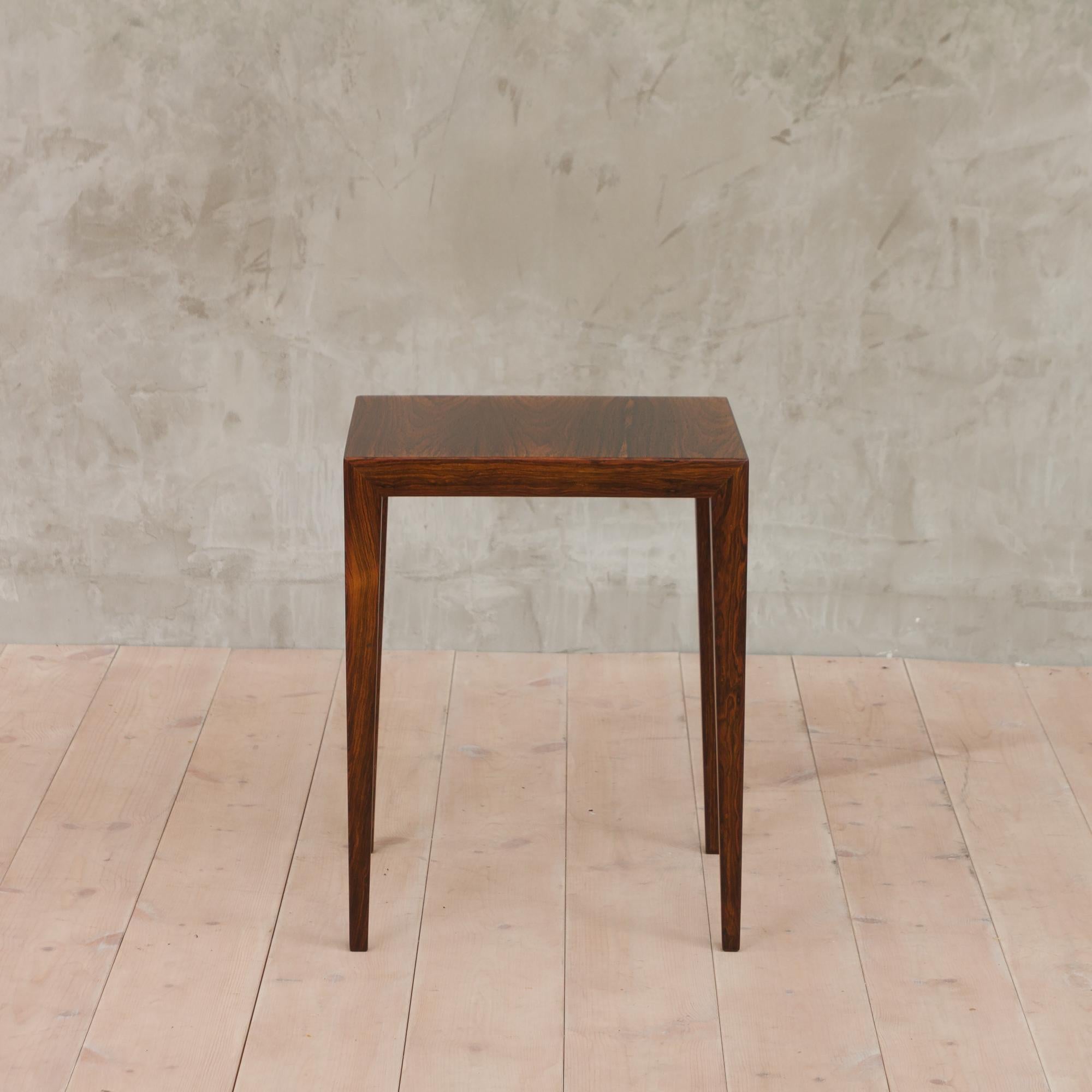 Danish Small Side Table by Severin Hansen For Sale