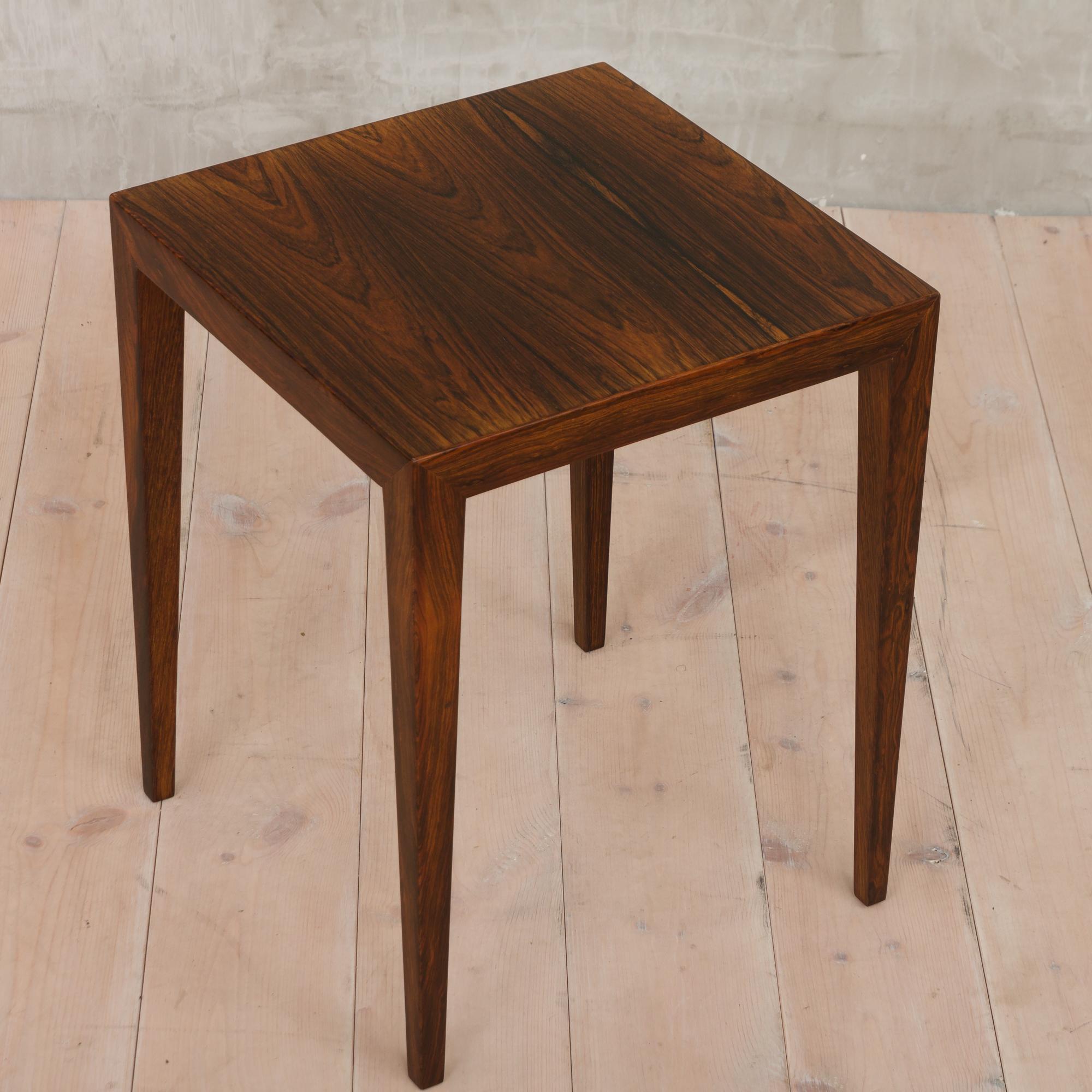 Small Side Table by Severin Hansen In Excellent Condition For Sale In Warsaw, PL