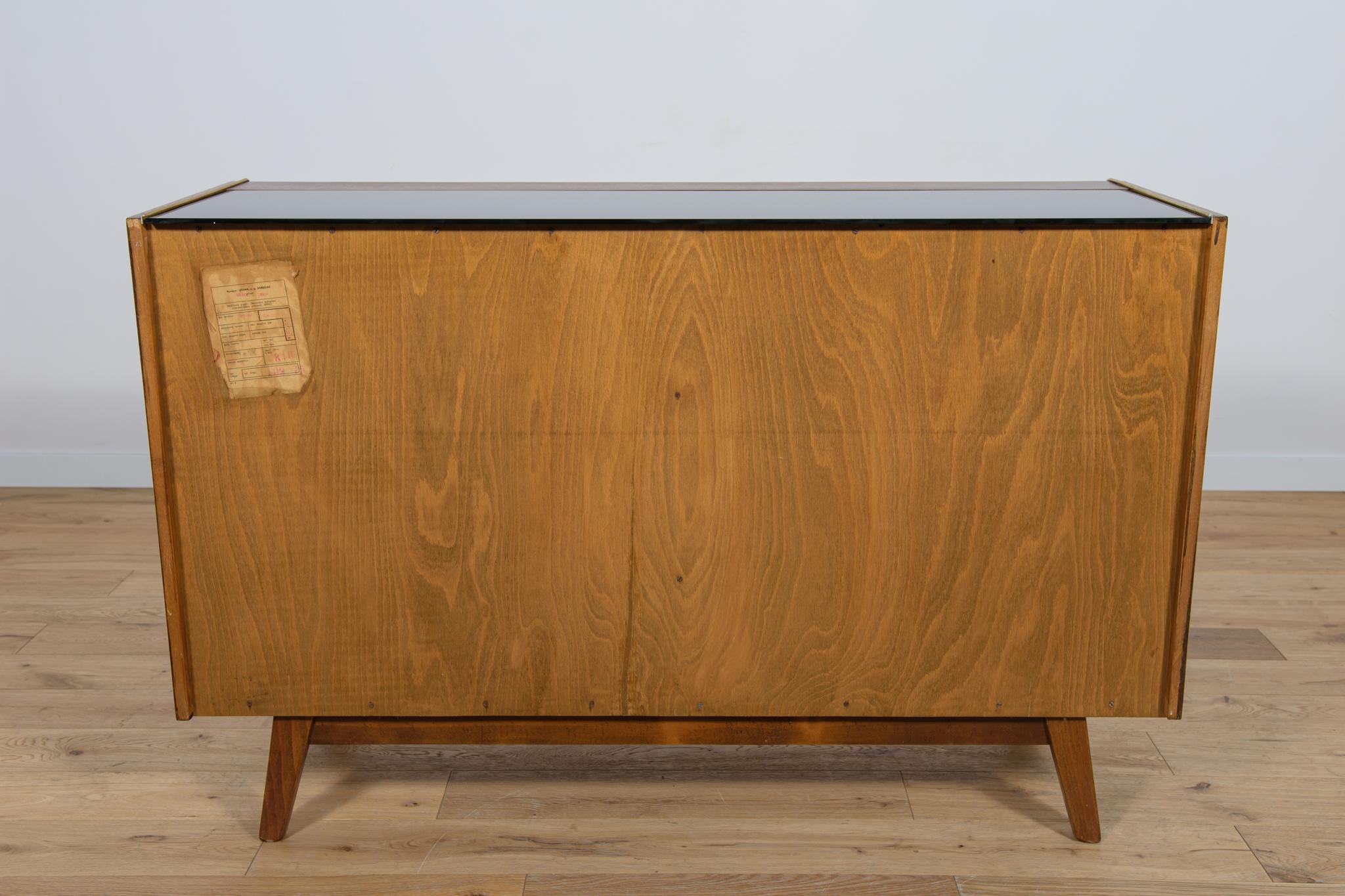 Woodwork Small Sideboard by Bohumil Landsman & Hubert Nepožitek for Jitona, 1960s For Sale