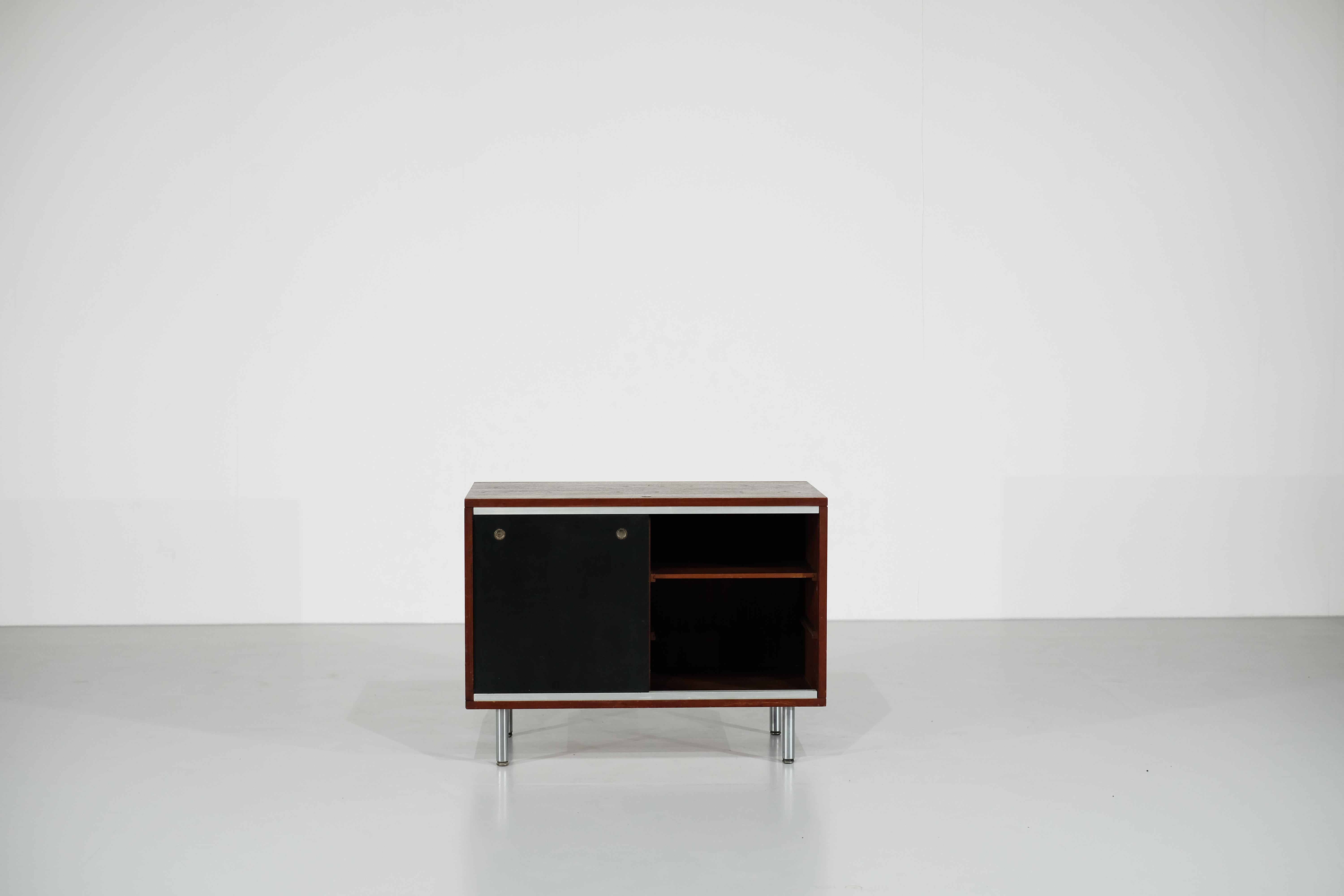 Wood Small sideboard by Georges Nelson for Herman Miller - 1970