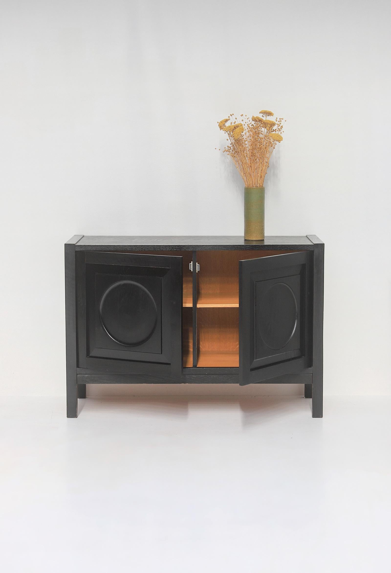 Late 20th Century Small Sideboard / Cabinet by Defour, Belgium 1970s