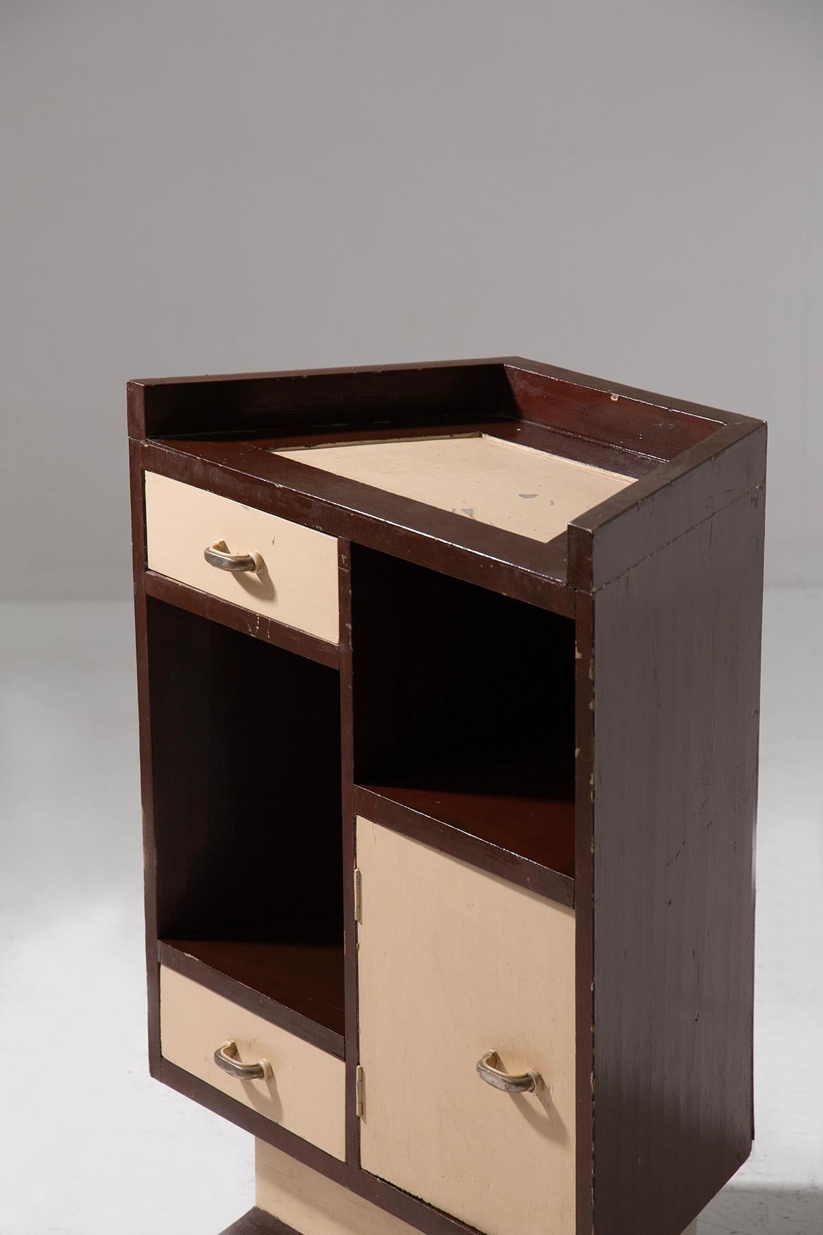 Futurista Small Sideboard from Italian Futurism in vendita