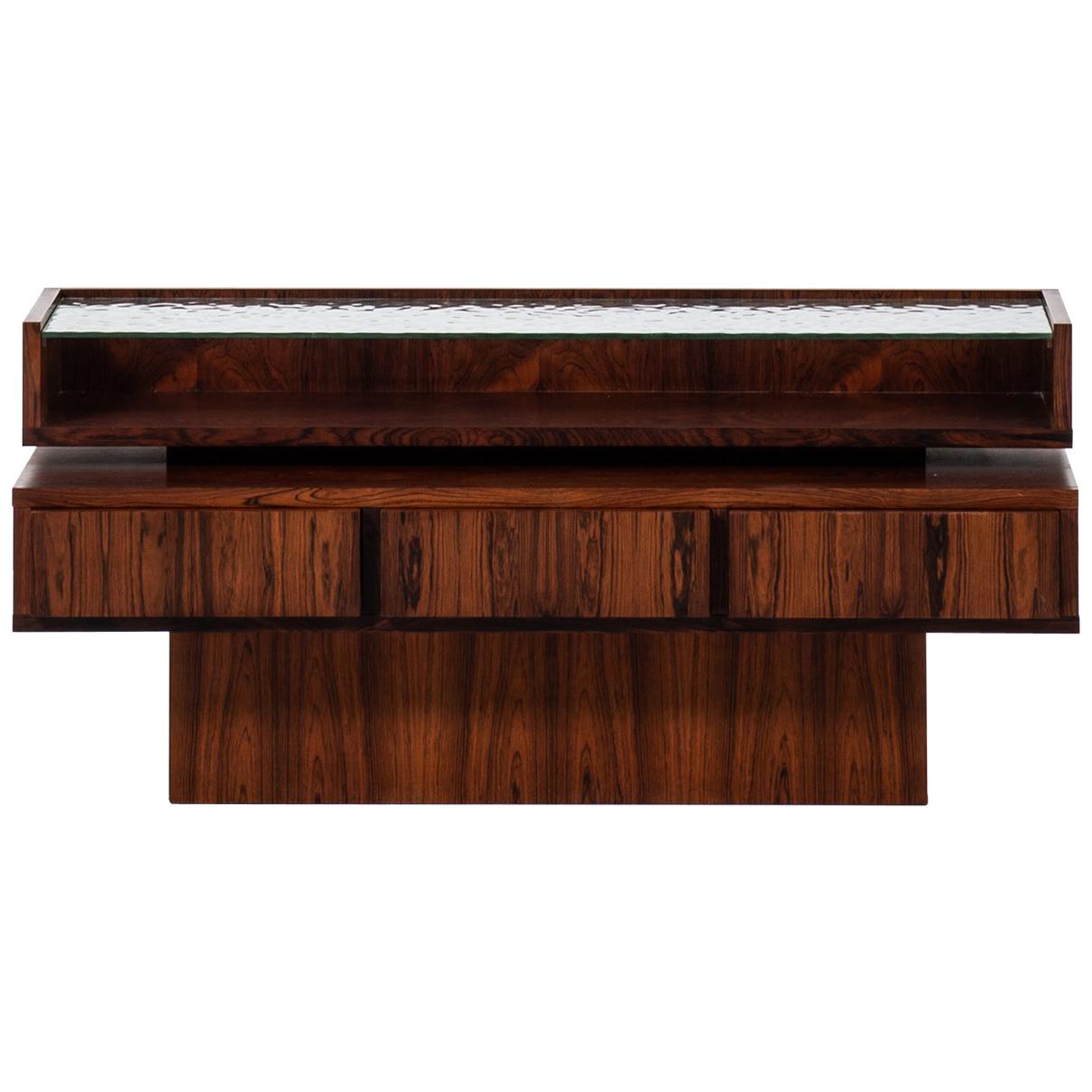 Small Sideboard in Rosewood Attributed to Ib Kofod-Larsen