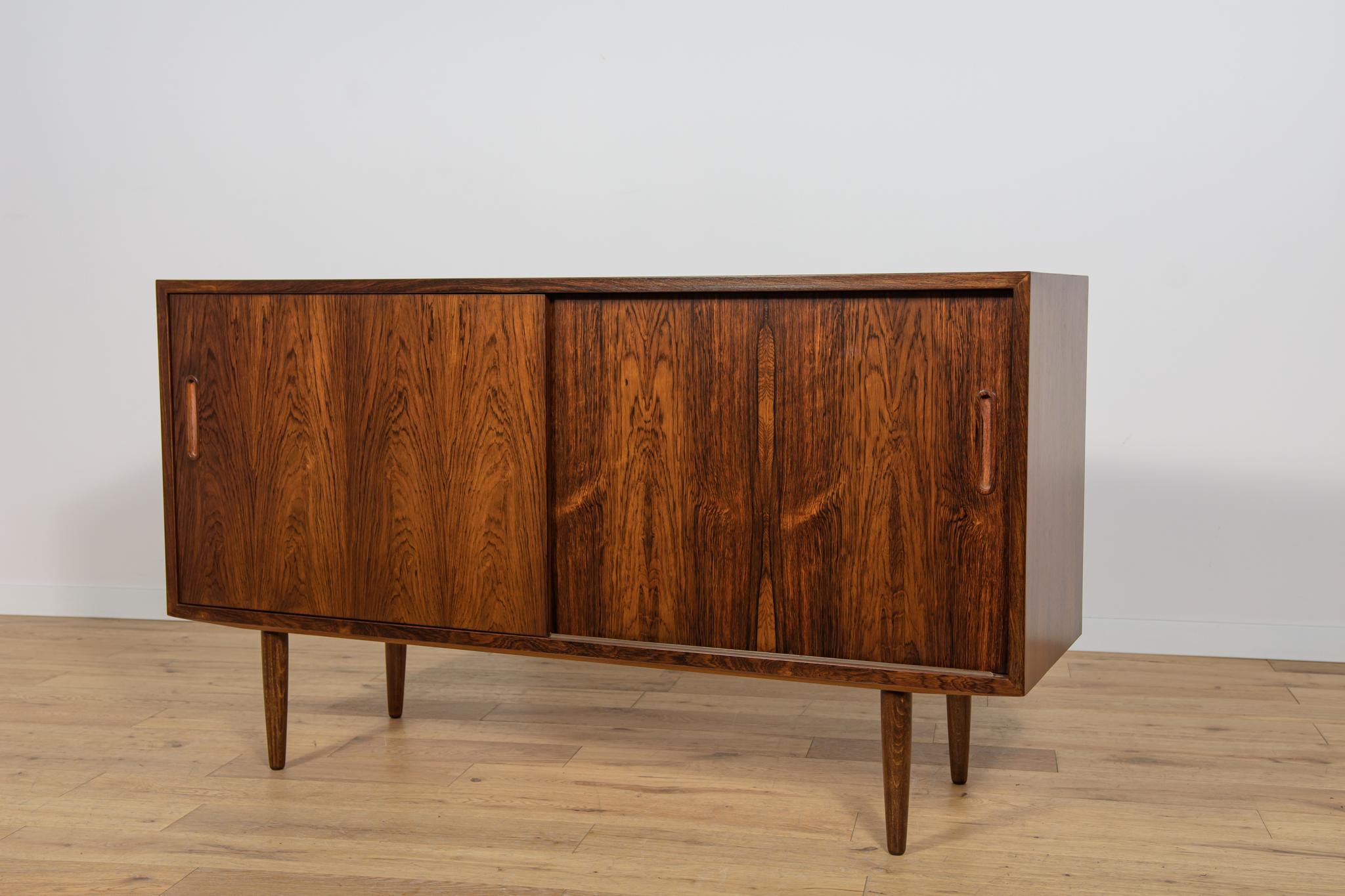 Kleines Sideboard aus Palisanderholz von P. Hundevad für Hundevad & Co, 1960er Jahre (Holzarbeit) im Angebot