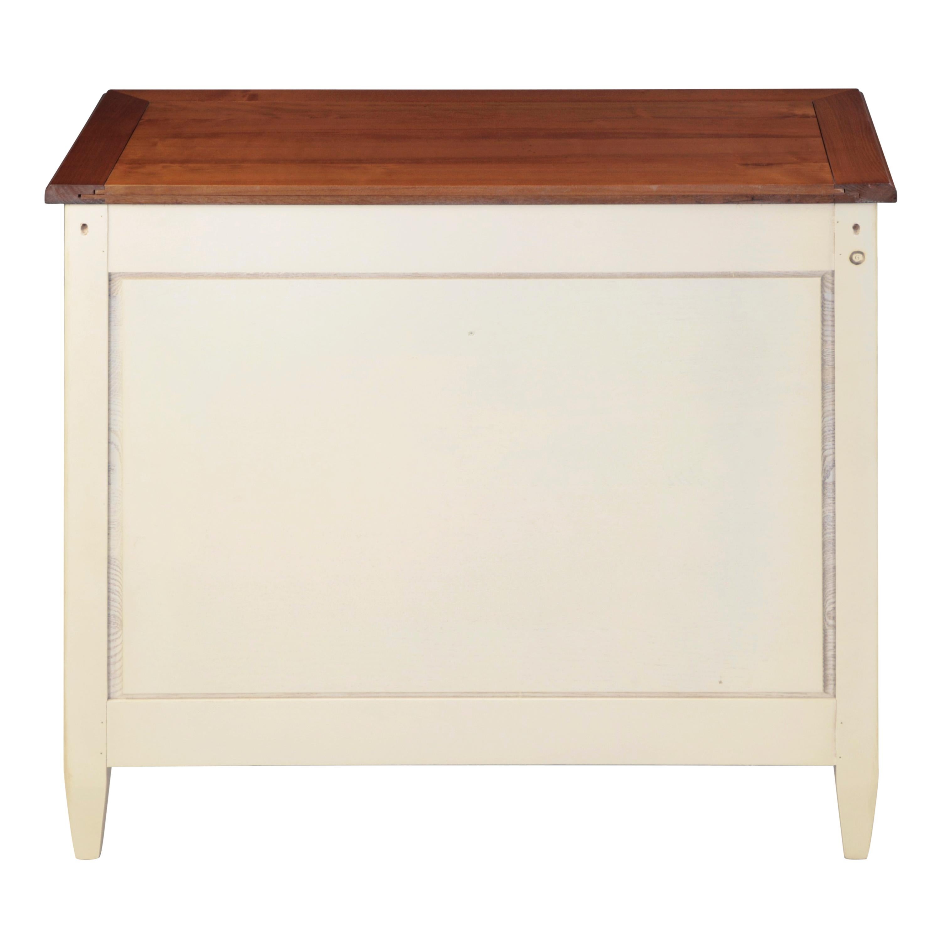 Contemporary French Handcrafted Directoire Style 2-Door Cabinet in Solid Cherry Wood For Sale