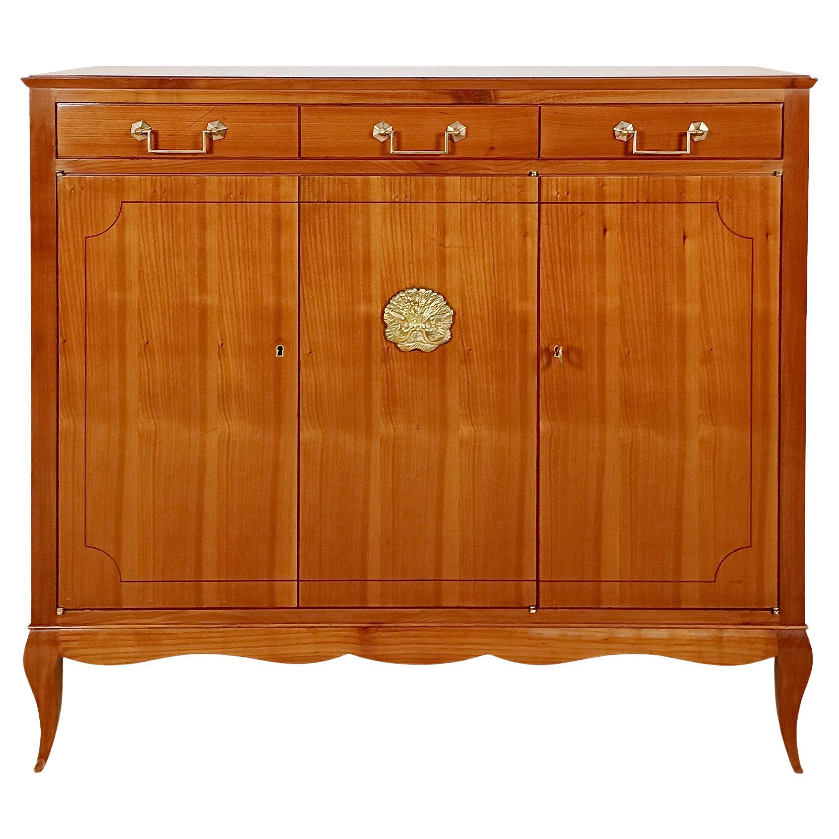 Small sideboard or cabinet by André Arbus- France 1940 For Sale