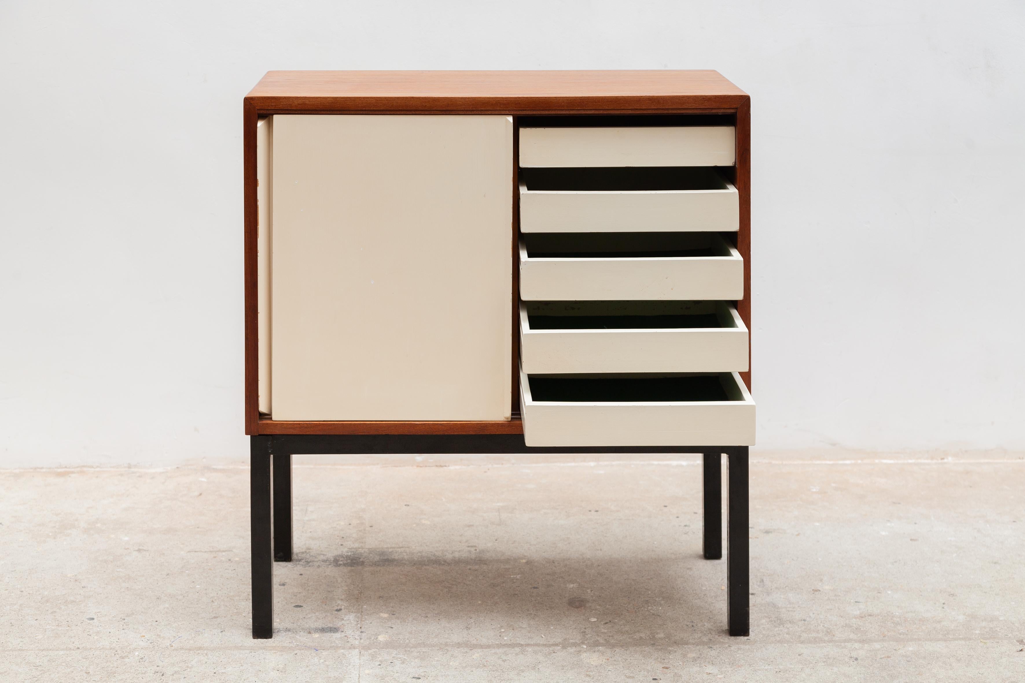 Mid-Century Modern Small Sideboard Pierre Guariche, 1950s