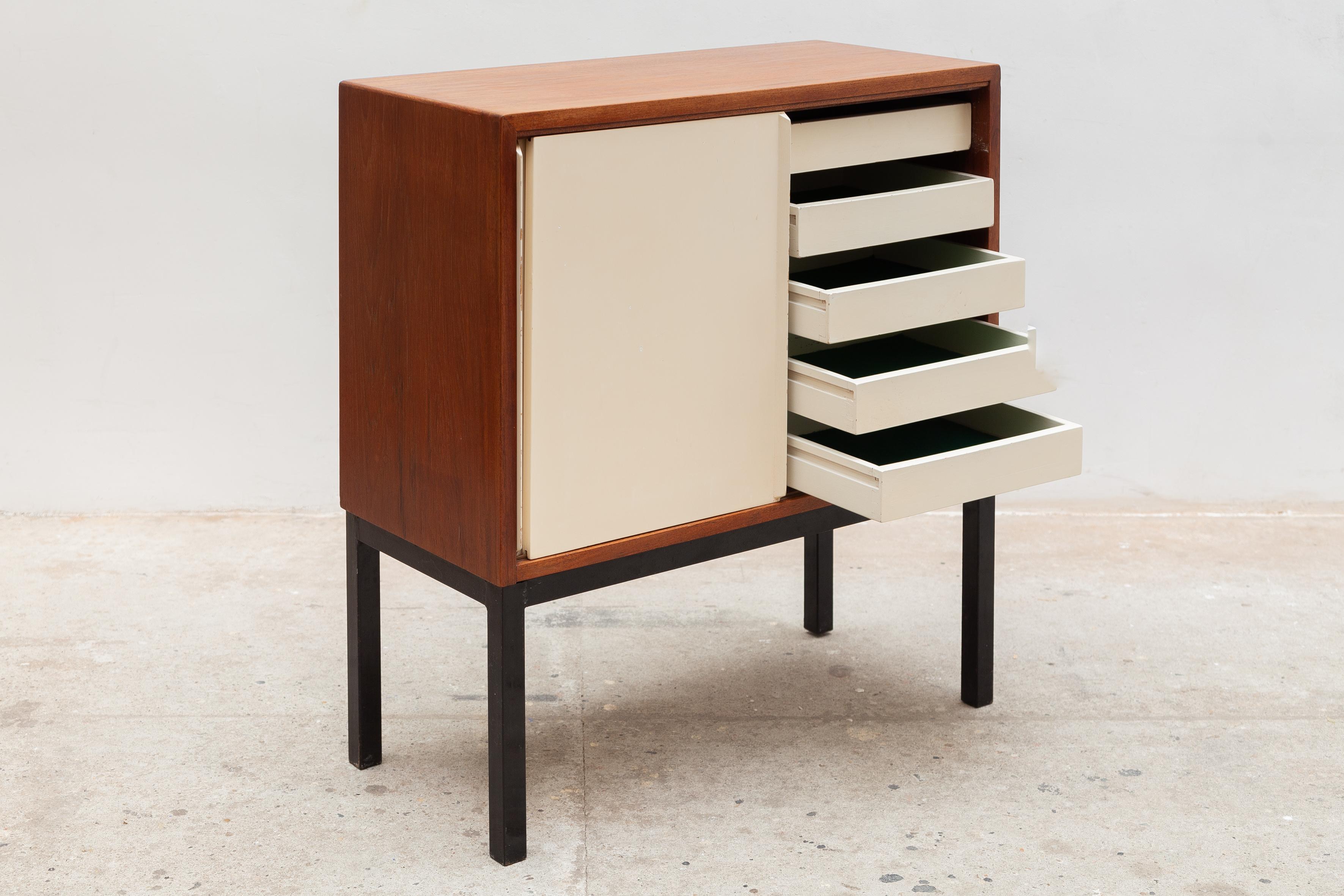 Hand-Crafted Small Sideboard Pierre Guariche, 1950s