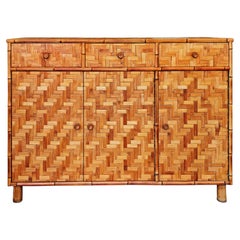 Small sideboard with three doors -Italy 1970