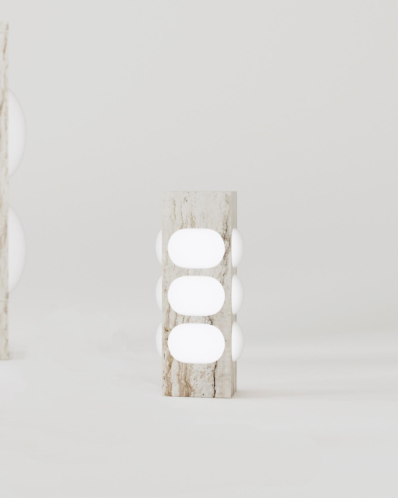 Lámpara de mesa Silica 3 pequeña by Dualismo Posmoderno en venta