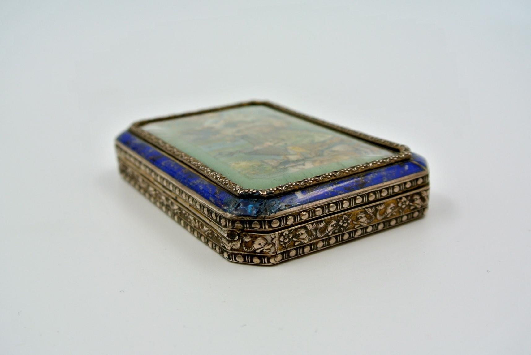 Napoleon III Small Silver Box, Precious