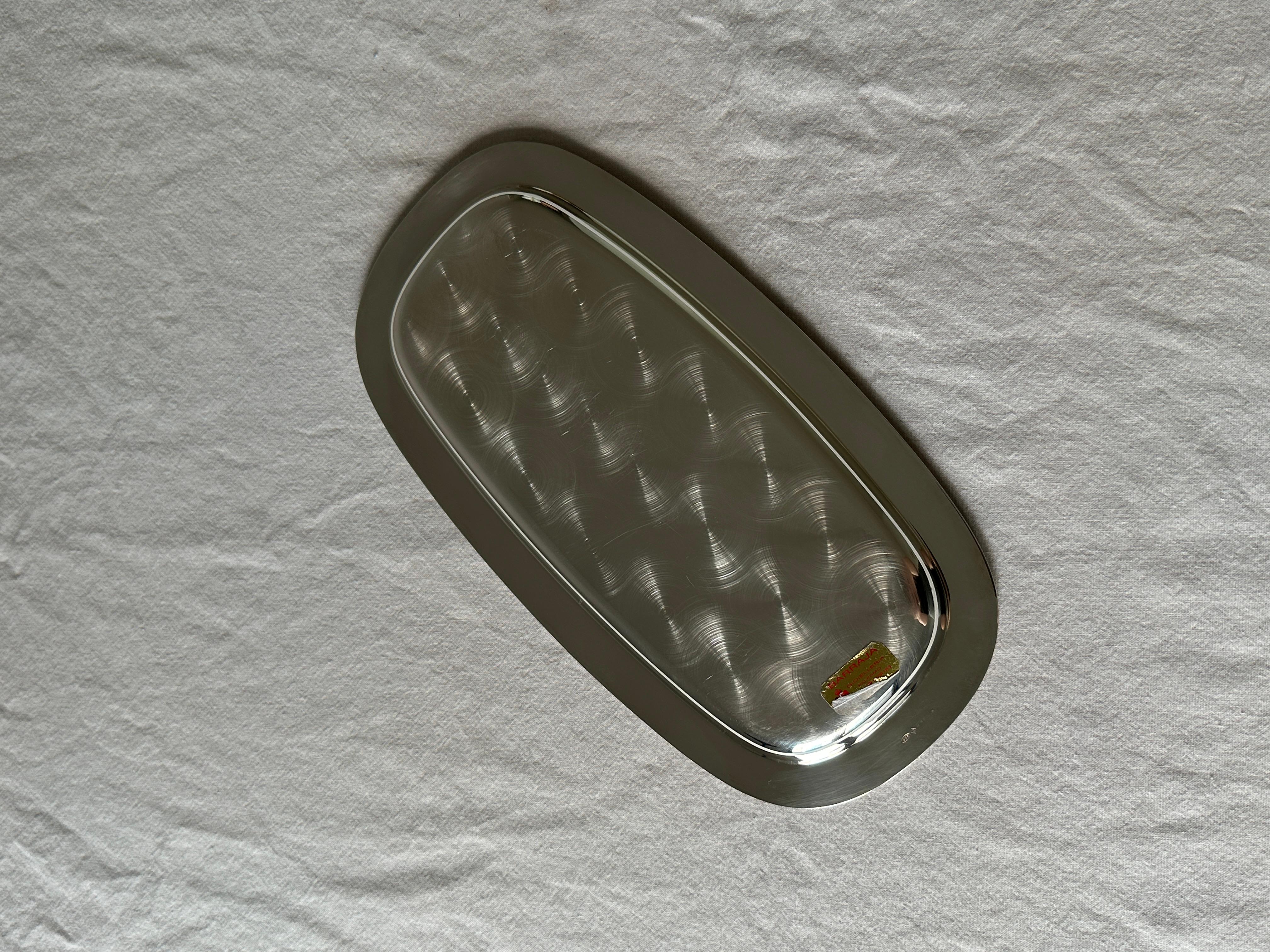 Small Silver Tray In Good Condition For Sale In New York, NY