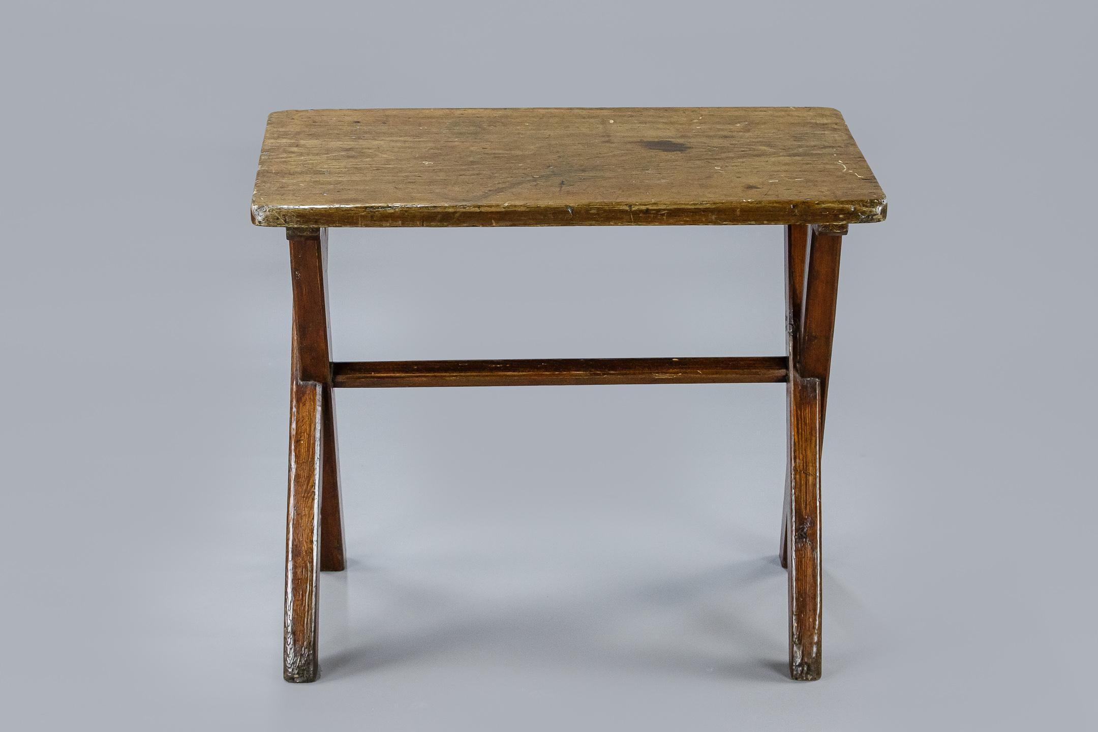 Small Single Plank X Frame Tavern Table 1