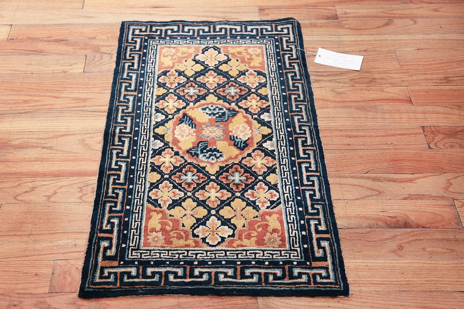 Small Size Antique Chinese Ningxia Rug 2