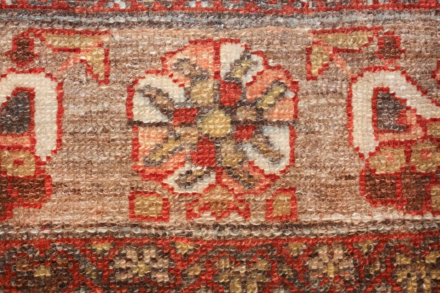 Wool Antique Malayer Persian Rug. Size: 4 ft 4 in x 6 ft 5 in  For Sale