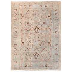 Small Size Antique Persian Khorassan Rug