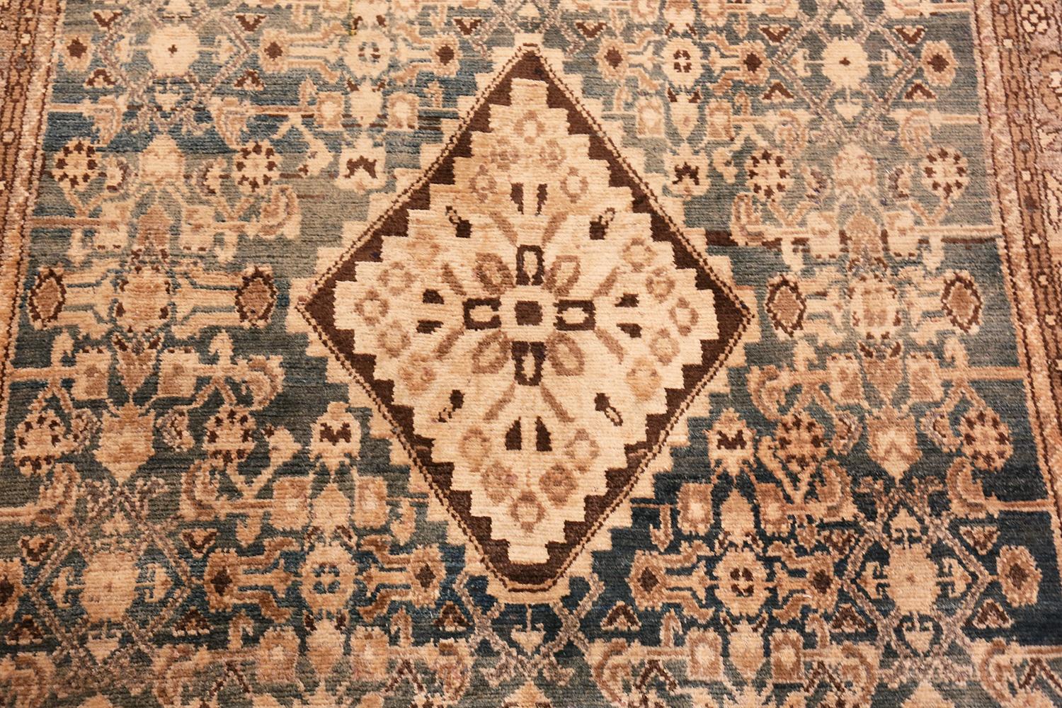 20th Century Small Size Antique Persian Malayer Rug. Size: 4 ft x 6 ft 3 in