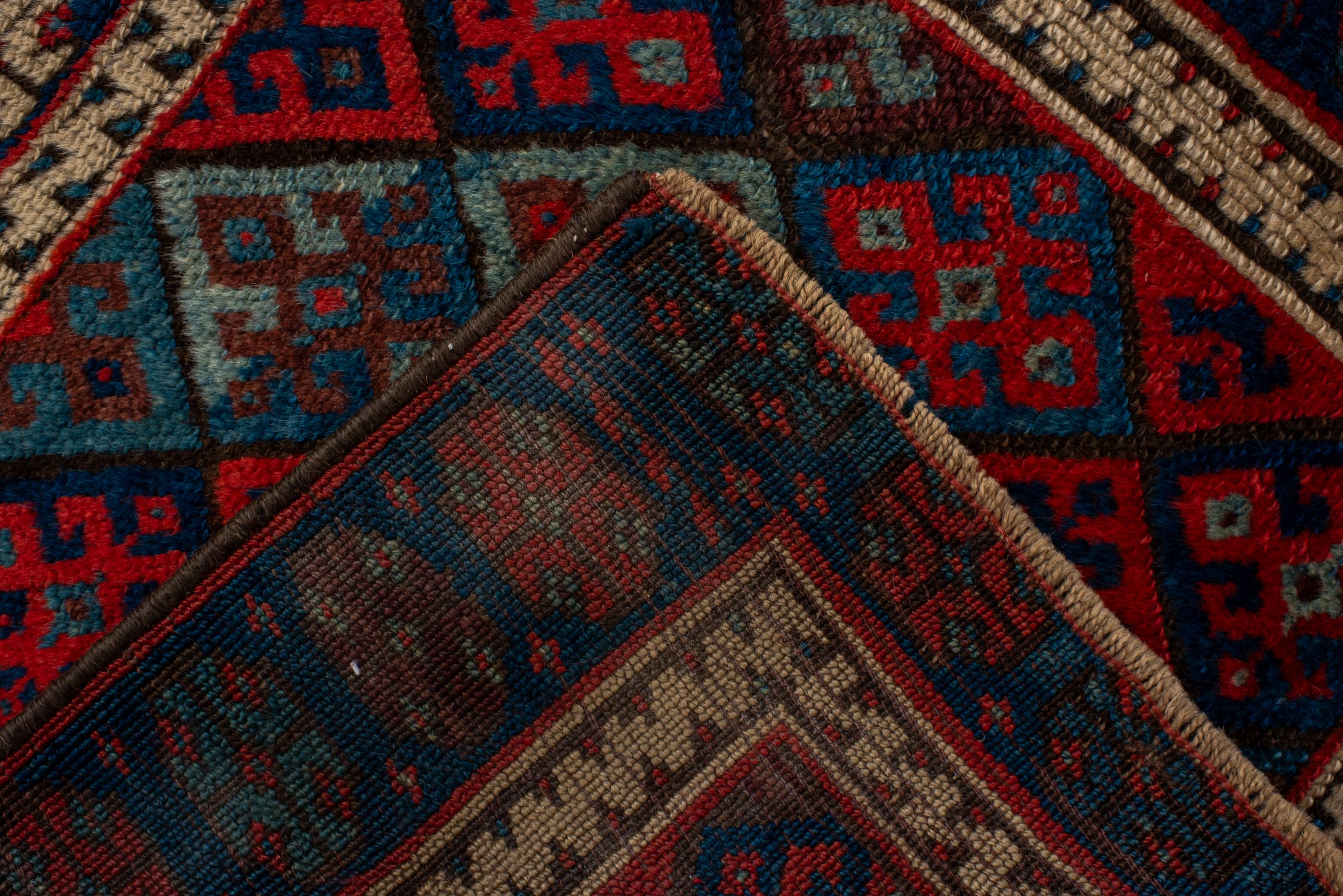 Small Size Multicolored Antique Kurd In Good Condition For Sale In New York, NY