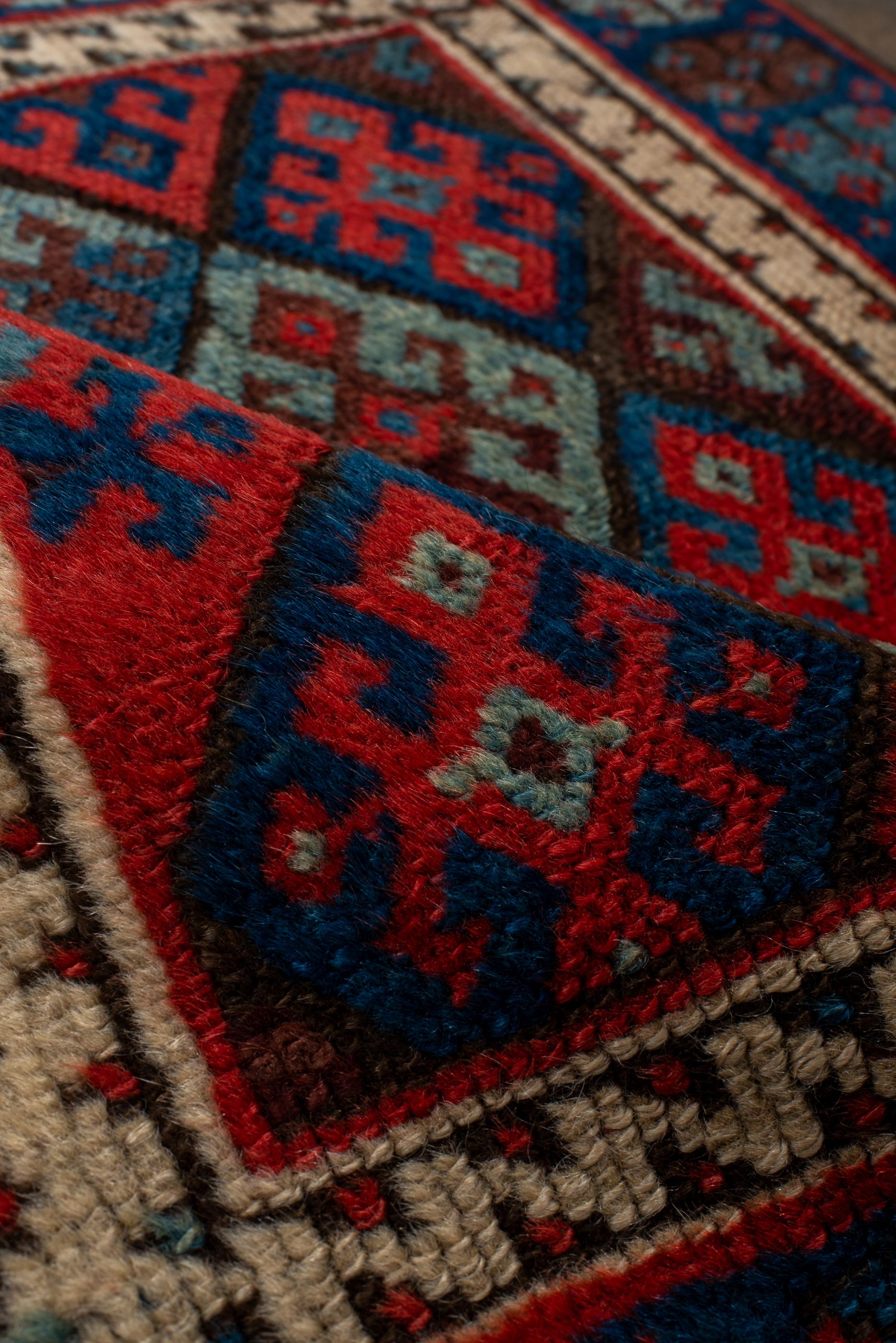 20th Century Small Size Multicolored Antique Kurd For Sale