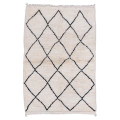 Small Size New and Modern Moroccan Rug