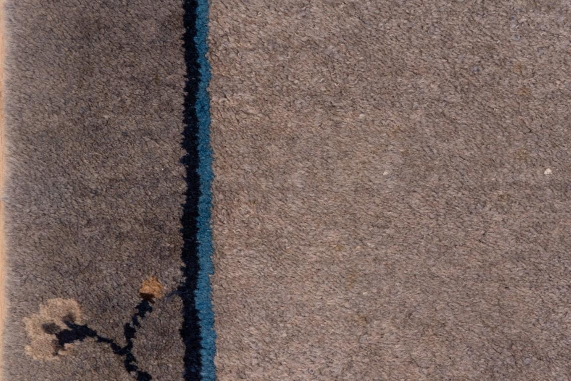 20th Century Small Size Tienstsin Chinese Rug For Sale