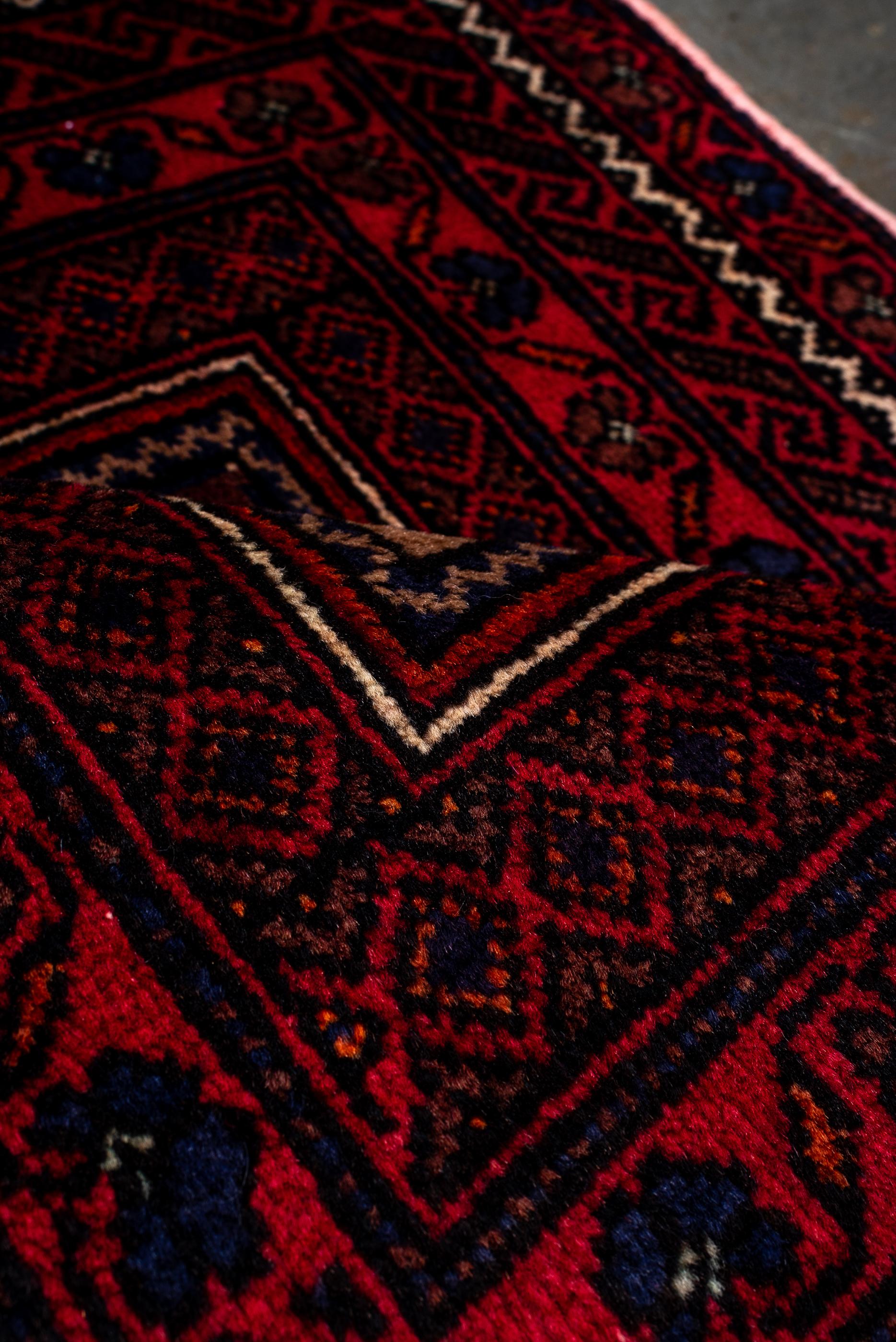 Alfombra Tribal Belouch Pequeña Lana