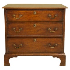 Small sized Georgian mahogany chest of drawers